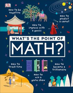 Math makes the world go around. An educational book that will give you surprising answers to everyday math challenges. This book unpacks how math is an essential part of our everyday life in ways that you never thought of. Full of crazy facts, magic tricks, and mathematical brainteasers and beautiful illustrations show you that math is interesting, fun, and not intimidating at all! Ever wondered where math originated from? This fantastic educational book unpacks all the curious questions that yo Dk Books, Math Made Easy, Everyday Math, Homeschool Books, Math Challenge, Math Workbook, Educational Books, Math Books, Books For Kids