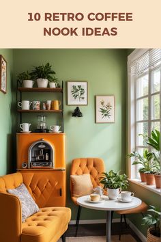 Explore 10 delightful retro coffee nook ideas that beautifully combine vintage charm and functionality. Perfect inspiration for transforming your kitchen into a cozy, nostalgic space.