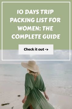 10 Days Trip Packing List for Women: The Complete Guide Ten Day Packing List, 9 Day Trip Packing List, Packing For A 10 Day Trip, What To Pack For 10 Day Trip, 10 Day Packing List Summer, Packing For 10 Days In A Carry On, Packing For 10 Day Trip, 10 Day Trip Packing List, Packing List 10 Days