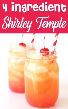 Shirley Temple Drink for Kids Shirley Temple Drink For Kids, Fun Kids Drinks, Shirley Temple Recipe, Kid Drinks Recipes, Easy Drinks To Make, Fun Drink Recipe, Kid Friendly Drinks