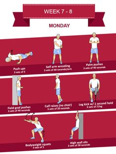 a poster showing how to do the same exercise for one person, and what they are doing