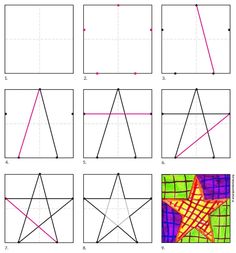 four different angles are shown in this diagram