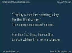 the quote for today's last working day for the final years, the announcement came for the first time, the entire batch