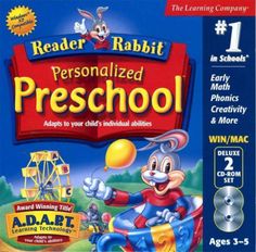 the front cover of a computer game with an image of a rabbit on it's back