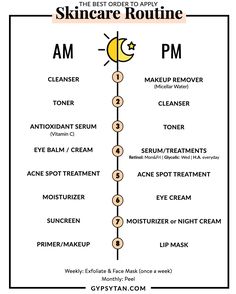 Haut Routine, Face Skin Care Routine, Face Routine, Skin Advice, Skin Care Routine Order, Night Skin Care Routine, Basic Skin Care Routine, Skin Care Order, Acne Spots