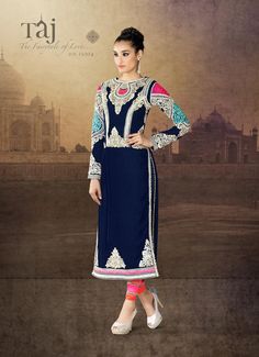 Designer Anarkali Suit Latest Salwar Suits, Asian Wedding Dress, Salwar Designs, Indian Party Wear, Top Design Fashion, Latest Sarees