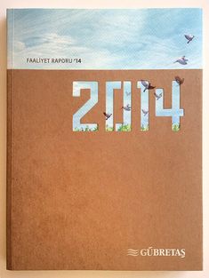 a brown book with birds flying over the numbers 2011 and 2013 on it's cover