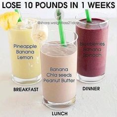 Best Smoothie, Smoothie Challenge, Lose 10 Lbs, Lose 10 Pounds, Smoothie Diet Plans, Diet Challenge, Good Smoothies