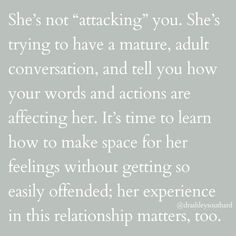 Partners, listen up! 📣 She's not all these things you tell yourself she is. 🚫 You're pointing the finger at her to justify not having to change and grow. And maybe she's believed these ridiculous accusations in the past, but if she's following my page now then these tactics of yours won't work on her anymore. 🔥 If you don't want to lose her, then please heed my advice and start to see what YOU can do to become a more mature and generous partner. It's what she deserves. 💕 And it's what... Multiple Women Quotes, All She Wants Quotes, Momma Quotes, Improve Relationship, Empowered Empath, Partner Quotes, Want Quotes, She Changed