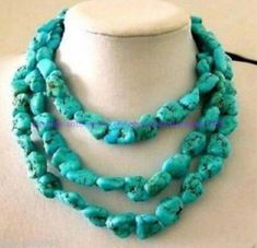 Store Categories Store Categories Other 10x14mm Natural Irregular Turquoise Lump Gems Beads Necklaces Long 54 Inch Product Description Item Description: Size : 10x14mm Quantity:  1 Pcs Length: 54" Condition: New If you want to buy more , please contact us . Thanks ! &&&&: Sale the items does not include box.   Payment We accept only PayPal payment. A non-payment dispute will be opened if full payment is not received after 14 days of auction. Delivery details Item will be shipped within one working day after full payment is received. You should receive item within 25-30 days. Normally delivery time is about 25-30 working days. To get the shipping invoice, Just simply wait until all of the auctions have ended, and complete the checkout from the most recent Email or any auction page after you Charm Pendant Necklace, Necklace Size, Green Turquoise, Style Necklace, Beads Necklace, Fashion Jewelry Necklaces, Necklace Sizes, Air Mail, Beaded Chain