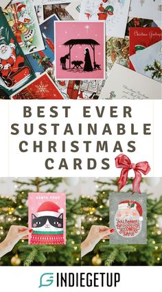 eco friendly christmas cards