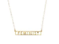 Feminist Necklace - Craze Fashion Wardrobe Management, Feminist Necklace, Xo Kitty, Feminist Jewelry, Delicate Chain, Thick Heels, Color Collection, Sterling Silver Chain, Strap Heels