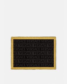 a black and yellow patch with words on it that say'versa versa versa versa versa versa