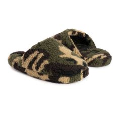 Cuddle up MUK LUKS Women's Maven Slippers when chilly days arrive. These cozy scuff slippers will keep toes warm with teddy bear soft faux shearling and plush foam insole will make you feel comfortable instantly. Wipe with damp cloth, do not bleach, dry flat. Imported. TPR Indoor/Outdoor Sole 100% Polyester Faux Shearling Lined Faux Shearling Upper Multiple color options available US Women’s Sizes S (5-6), M (7-8), L (9-10), XL (11-12) Casual Cushioned Slippers For Loungewear, Non-slip Casual Slippers For Loungewear, Casual Non-slip Slippers For Loungewear, Casual Indoor Slippers With Snug Fit, Casual Snug Slippers For Indoor Use, Casual Snug Indoor Slippers, Casual Round Toe Slippers For Loungewear, Green Casual Slippers For Winter, Snug Slip-on Casual Slippers