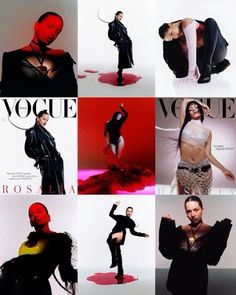 the covers of various magazines are shown in different colors and sizes, including red