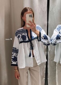 Zara Summer 2023, Blouse Zara, Zara Summer, Sassy Outfit, Desi Fashion Casual, Casual College Outfits, Couture Mode, Fashionista Clothes, Stockholm Fashion