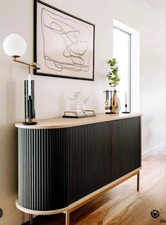 Holiday Home Refresh—this ribbed sideboard is sleek, modern and elegant , can make a statement at entry, dining room and living room. 
Follow my shop @KHK_DESIGNS on the @shop.LTK app to shop this post and get my exclusive app-only content!

#liketkit #LTKhome #LTKHoliday #LTKSeasonal
@shop.ltk
http://liketk.it/3r0MJ How To Decorate A Sideboard, Sideboard Styles, Dining Room Sideboard, Modern Sideboard, Style Deco, Sideboard Furniture