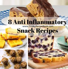 eight anti - flammatory snack recipes