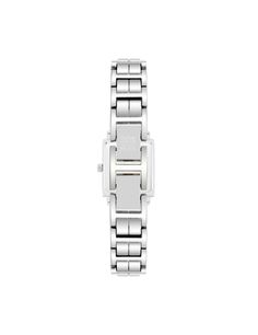 Indulge in the timeless allure of this watch, seamlessly blending romance with sophistication. Crystal indexes add an extra layer of charm, making it an essential companion for your elegant lifestyle. Band Length: 7" Case width: 21mm Band width: 14mm x 12mm This item is FINAL SALE. AnneKlein.com does not offer returns, exchanges, and or store credit on clearance items. Elegant Stainless Steel Quartz Watch, Elegant Metal Analog Watch, Elegant Metal Watch With Round Dial, Elegant Metal Watch Accessories With Polished Finish, Elegant Stainless Steel Watch Accessories With Metal Dial, Silver Timeless Watch For Everyday, Elegant Stainless Steel Watch Accessories With Polished Finish, Elegant Silver Stainless Steel Watch Accessories, Silver Watch With Rectangular Dial For Everyday