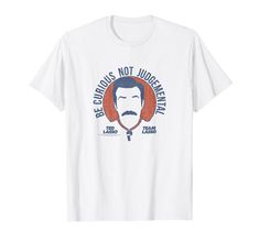 PRICES MAY VARY. Ripple Junction Officially Licensed Ted Lasso merchandise Football is life. Show off your love of AFC Richmond and their new head coach Ted Lasso in this fun gear. Lightweight, Classic fit, Double-needle sleeve and bottom hem Be Curious Not Judgemental, Afc Richmond, Ted Lasso, Be Curious, Football Is Life, Branded T Shirts, Top Styles, Fashion Branding, Football