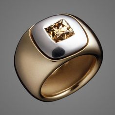 Gold Jewellery India, New Gold Jewellery Designs, Stacked Wedding Rings, Diamond Rings Design, Mens Gold Rings, Jewelry Catalog