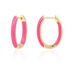 PRICES MAY VARY. 【Huggie Earring】: Our enamel earring are lightweight, bright clear and beautifully designed for both casual and formal wear. 【Earring Size】: Earring Length: 24mm/0.94in, Width: 18mm/0.70in. You can choose from a variety of colors, including popular green, pink, which are all favorite colors. 【High-quality Material】: The colorful hoop earrings are made of high-quality 18K gold plated copper, U-shaped oil drop ear clasp. hypoallergenic, nickel free, lead free. 【Gift for Her】: The Everyday Pink Huggie Earrings, Pink Drop Huggie Earrings, Pink Single Huggie Earring For Everyday, Pink Huggie Pierced Jewelry, Pink Huggie Earrings For Everyday, Pink Hypoallergenic Small Hoop Huggie Earrings, Everyday Pink Pierced Earrings, Pink Tarnish Resistant Drop Earrings, Pink Tarnish-resistant Drop Earrings