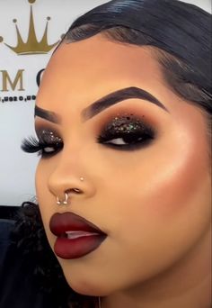 Crease Eye Makeup, Bratz Makeup, Cut Crease Eye Makeup, Cut Crease Eye, Dramatic Eye Makeup, Jewelry Piercing, Makeup Is Life, Braided Styles