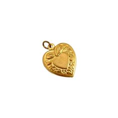 Vintage brass detailed heart charm. Available options: interchangeable 18kt gold filled lobster clasp or a jump ring attached. Size: Medium Charm Exclusively part of our charm bar collection. May contain natural patina Avoid lotions, liquids, and perfumes to prolong. Care: Use a brass polish cloth (we recommend Brasso) In our "charm bar era", curate your own vibe! Charm Bar, Vintage Heart, Jump Rings, Heart Charm, Vintage Brass, Lobster Clasp, Gold Filled, Patina, Brass