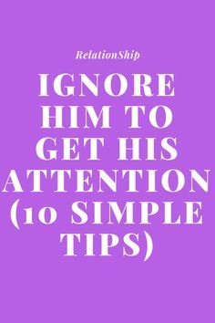 IGNORE HIM TO GET HIS ATTENTION (10 SIMPLE TIPS) – Zodiac Signs World #relationship #relationshipgoals #couple #couplegoals #marriage #love #lovequotes #loveislove #lovetoknow #boyfriend #boy #girl #relation #loverelationship #relationshipadvice #relationshiptips #relationshiparticles Ignoring Someone Quotes, Ignore Him, Get His Attention, Ignoring Someone, Relationship Topics, Zodiac Relationships, A Guy Like You, Divorce Humor, Life Quotes Pictures