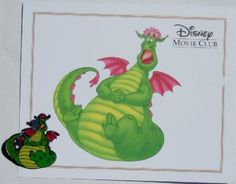 an image of a cartoon character from the movie dragon with another character in front of it