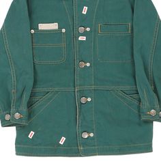 Description:Vintage Age 6 green Arizona Jeans jacket, fits large.GENDER: boys CONDITION: good - marked on front.STYLE: jacketERA: 1990sCOLOUR: greenFABRIC: cotton Green Cotton Outerwear With Pockets, Green Outerwear With Snap Buttons For Streetwear, Green Cotton Outerwear With Snap Buttons, Green Utility Outerwear With Snap Buttons, Green Cotton Outerwear, Retro Cotton Outerwear For School, Vintage Green Outerwear With Button Closure, Green Vintage Outerwear With Button Closure, Vintage Green Spring Outerwear