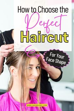 Choosing the perfect haircut for your face shape has never been easier with my free ebook! This helpful resource will show you how to select a haircut that highlights your features, whether you have a round, oval, square, diamond or heart-shaped face. Get inspired with classic and trendy haircut ideas tailored to your face shape, and learn expert tips for what to tell your hairstylist to get these cuts. Download your free ebook guide now and choose the flattering haircut for your face shape! Haircuts For Oval Shaped Face, Cute Haircut Ideas, Trending Haircuts For Women, Oval Shaped Face, Haircuts For Square Faces, Haircut Ideas For Women