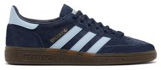 PRICES MAY VARY. adidas 1979 Football (Soccer) Shoe Own your originality with a classic made new. This pair of the adidas Handball Spezial Shoes updates the classic suede indoor trainer with a leather upper. The low profile looks best with an equally streamlined ensemble. Try a head-to-toe track suit or cuffed pants to show off their clean lines.