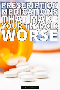 It may surprise you to know that there are many different prescription medications which can block or harm your own thyroid gland. These medications can either block thyroid medication that you are taking or directly harm your thyroid and they may be complicating your history and clinical picture. Learn which medications are troublesome, which are safe to take, and which you should be avoiding. You'll also learn which medications are harmful to your thyroid gland as well. Thyroidectomy Diet