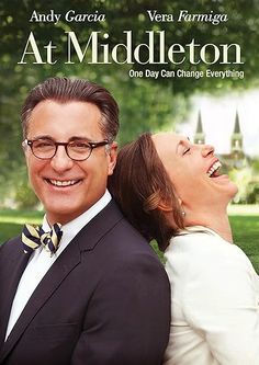 the movie poster for at middelton, starring two people in suits and ties