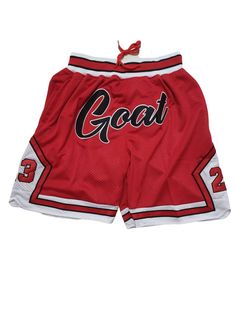 PRICES MAY VARY. Drawstring closure 100% Polyester,Elastic closure,Stitched Letters and Numbers MATERIAL: Made from breathable, moisture wicking, poly birds eye mesh, Polyester. Perfect for gameday and everyday wear. STYLE : Features two side pockets, black body and contrast color accents in team colors. Shorts run large for a comfortable and athletic fit. We are professional in making basketball shorts, please pay attention to us and keep updating the most popular products every day! This baske Stitched Letters, Mens 90s, Athlete Workout, Casual Athletic, Active Shorts, Black Body, Men Fits, Basketball Shorts, Big Men