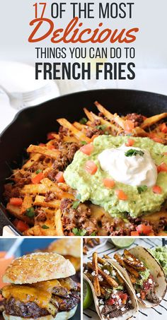 the top ten things you can do to make french fries with avocado and other toppings