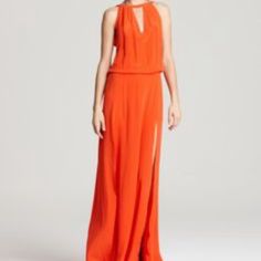 This Beautiful Floor Length Silk Coral Dress With Slits On Both Side. Size Medium But I Normally Wear A Small. Fits Perfect But Would Definitely Fit Anybody Who Is Normally A Size Medium. Was Planning On Wearing This To A Wedding And Had A Change Of Plans. Never Been Worn. Perfect For Any Beach Wedding. Has A Great Stretch Around The Waist. Floor-length Dress With Side Slits For Date Night, Summer Evening Dress With Split Hem, Summer Floor-length Dress With Split Design, Spring Evening Dress With Split, Spring Evening Dresses With Split, Sleeveless Dress With Split Design For Cocktail, Split Hem Dress For Date Night, Date Night Dress With Split Design And Hem, Cocktail Maxi Dress With Split Design