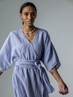 V-neck Linen Tunic With Kimono Sleeves, Maxi Linen Dress With Elastic Waist, Fashionable Linen Dress, Long Kaftan Dress With Pockets PREILA - Etsy Italy Spring Linen V-neck Kaftan, Oversized Linen V-neck Maxi Dress, Bohemian V-neck Linen Dress For Daywear, Oversized Linen Maxi Dress With V-neck, Relaxed Fit V-neck Maxi Dress For Brunch, V-neck Maxi Dress For Brunch, V-neck Linen Dress For Brunch, Oversized Linen V-neck Dress, Spring Season V-neck Kaftan With Tie Waist