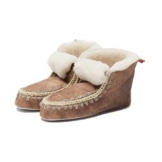 Nova Slipper, Antique Creme Cozy Leather Slippers With Suede Lining, Winter Leather Booties With Leather Sole, Winter Suede Moccasins With Round Toe, Brown Winter Boots With Soft Sole, Winter Leather Moccasins With Rubber Sole, Winter Leather Slippers With Rubber Sole, Winter Leather Slippers With Textured Sole, Winter Leather Slippers With Leather Sole, Leather Indoor Slippers For Fall