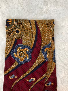 This multicolor African Fabric is high quality African print made from 100% cotton and it's 45 inches wide. It is used for making African Clothing, African quilts, & For Home decoration. FYI: Print is Double sided. The listing is for 1, 6 yards and Headwrap Each piece of fabric measures:  36in by 45in for 1 yard 216in by 45in for 6 yards 70in by 22in for Head wrap If you purchase more than one yard, you will receive one continuous piece. *If you require more than what I have listed, feel free to send me email. CARE INSTRUCTIONS: *DO NOT BLEACH *Hand wash with cold water and mild soap or Dry clean *Press with hot iron for a crispy look. Color may be different due to your monitor Ankara Fabric With Traditional Patterns, Traditional Ankara Fabric With Batik Print, Traditional Ankara Fabric With Traditional Patterns, Multicolor Batik Print Fabric For Festivals, Traditional Printed Multicolor Fabric, Traditional Ankara Fabric With Pattern Prints, Traditional Brown Ankara Fabric, Printed Multicolor Ankara Fabric, Colorful Multicolor Ankara Fabric With Pattern