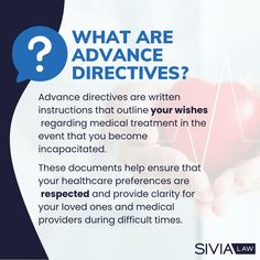 Advance directives are a vital part of planning for your medical future 📝💪

Taking the time to establish these documents not only provides peace of mind for you but also relieves your loved ones of the stress of making difficult decisions on your behalf. Start the conversation today and ensure your wishes are respected in times of need!

📲 618-659-4499 Advance Directives, Difficult Decisions, Health Care, Medical