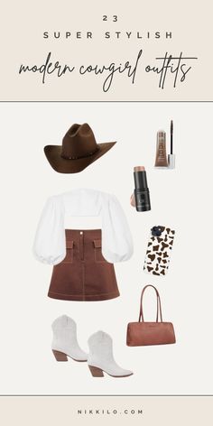 Modern Cowgirl Outfit Ideas