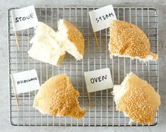 Exactly How To Soften Stale Burger Buns - I Test 4 Methods [Pics] Short Recipes, Bread Soft, Bun In The Oven, Steam Oven, Freezer Burn, Bread Bags, Hamburger Buns, Canned Heat, Burger Buns