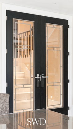 Enhance your home with these luxurious glass and wood double doors, designed with modern geometric detailing and sleek black frames for timeless elegance. Perfect for interior spaces, these doors allow natural light to flow while maintaining privacy and style. Crafted for sophisticated living areas, dining rooms, or offices, they seamlessly blend beauty and functionality. Elevate your interiors with this bespoke design for a bold and elegant statement

#swdbespoke
#bespokedoors
#luxurydoors
#highglossdoors
#oakdoors
#bespokeoakdoors
#luxuryoakdoors
#oakstaineddoors
#internaldoors
#interiordoors
#bespokedoorsuk
#bespokedoorsdubai
#uniquedoors
#luxurydoorsusa
#luxurydoorsdubai