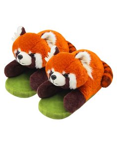 PRICES MAY VARY. 【Original Idea Animal Slippers】Funny slippers come with realistic animal images, wear the home slippers like a sloth cuddling your feet , whether it's cooking, cleaning, washing clothes or just sitting down to rest,and accompanying you in everything you do. 【Warm and Comfort for Cartoon Slippers】This red panda slippers allows your feet to be surrounded by soft short plush in the cold winter, which is both warm and breathable, and this red panda slipper for women keeps your feet Sloth Slippers, Animal Slippers Amazon, Red Bear Slippers, Red Panda Onesie, Cheap Red Non-slip Slippers, Panda Slippers, Funny Slippers, Fluffy Corgi, Shark Slippers