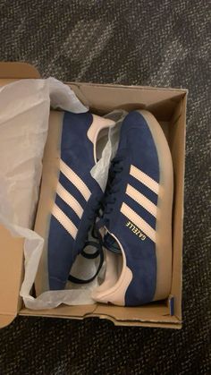 Adidas gazelle navy blue shoes Navy Blue Gazelle, Navy Gazelle Adidas Outfit, Blue Gazelle Adidas Outfit, Navy Gazelle, Adidas Gazelle Navy, Satellite Stompers, Blue Adidas Gazelle, Blue Gazelle, Adidas Shoes Gazelle