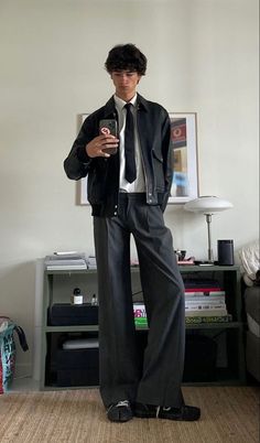 Business Party Outfit Men, Alt Fancy Outfits Men, Formal Men Aesthetic, Y2k Formal Outfit Men, Prom Fit Men, Alternative Formal Outfit Men, Boys Graduation Outfit, Mens Graduation Outfit, Mens Cocktail Outfit