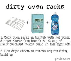 the instructions for how to make diy oven racks with baking sheets and water bottles