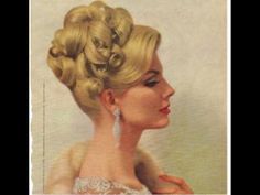 Vogue Magazine Pages, Hair Tutorial Wedding, 1960 Hairstyles, 60’s Hair, Bridesmaid Hair Tutorial, Cute Ponytail, Historical Hairstyles, 1960s Hair